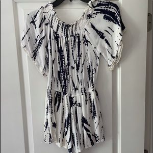 Tie dye romper. Gently worn, lightweight and fun!